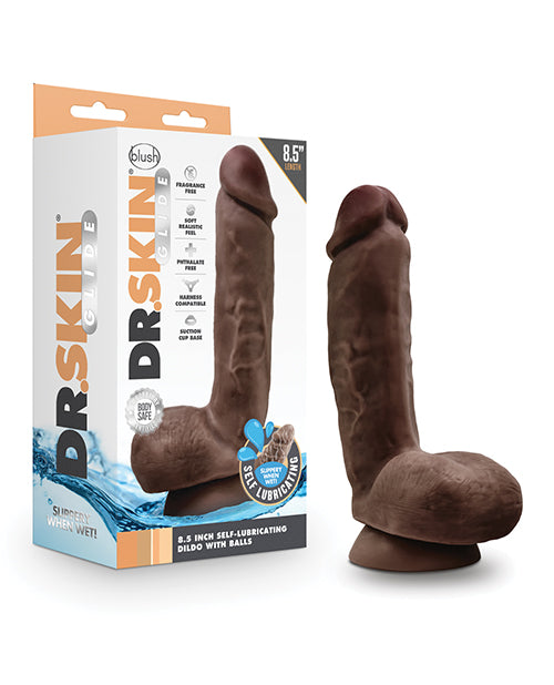 Dr. Skin Glide 8.5" Self-Lubricating Dildo 🌟 - featured product image.