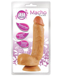 Blush Macho Dong with Suction Cup