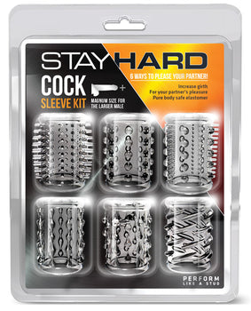 Blush Stay Hard Cock Sleeve Kit: Enhance Pleasure & Sensation - Featured Product Image