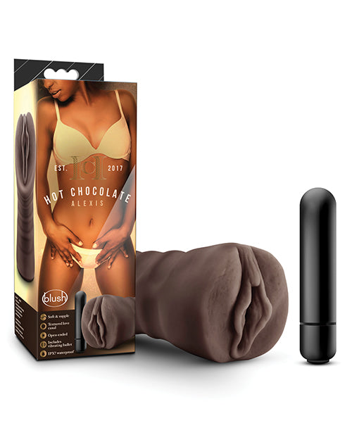 Masturbador Alexis Chocolate Caliente Blush - Placer Realista - featured product image.