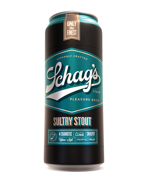 Blush Schag's Sultry Stout Stroker - Frosted: Ultimate Pleasure Revolution Product Image.