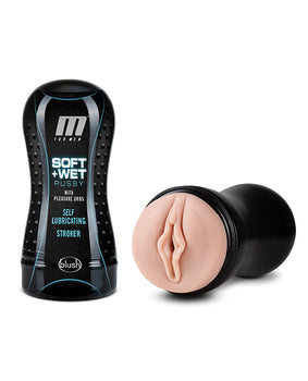Blush M for Men Vanilla Self-Lubricating Stroker: experiencia de placer definitiva - Featured Product Image