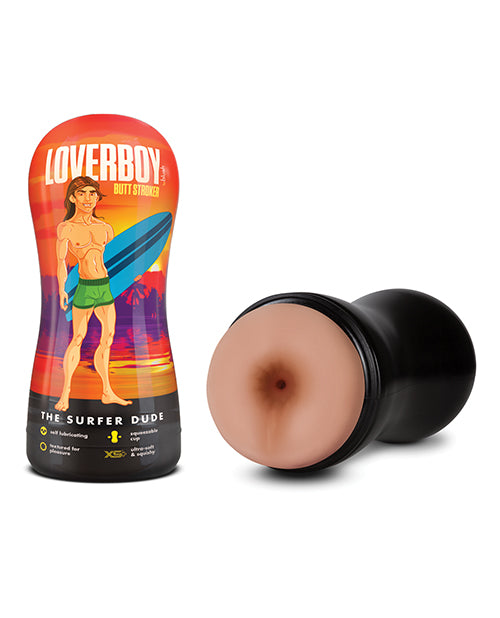 Blush Coverboy The Surfer Dude - Beige: Self-Lubricating Stroker 🌊 Product Image.