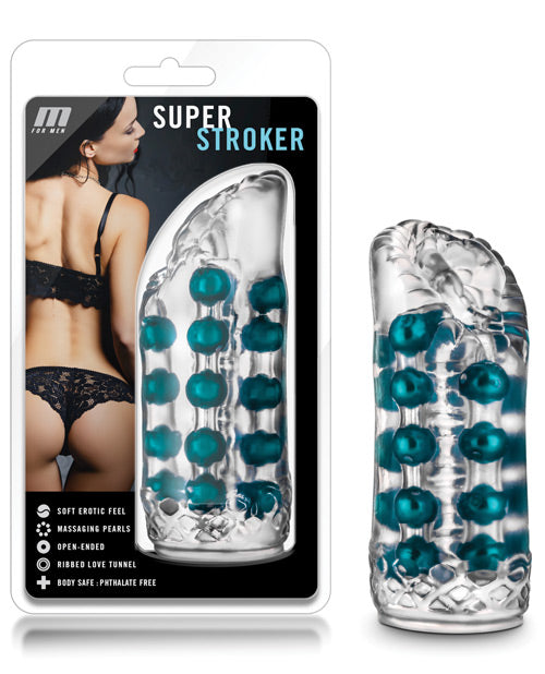 Blush M for Men Super Stroker: Ultimate On-The-Go Pleasure Product Image.