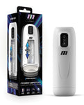 Blush M for Men Robo Bator - Powered Vibrating Stroker in White