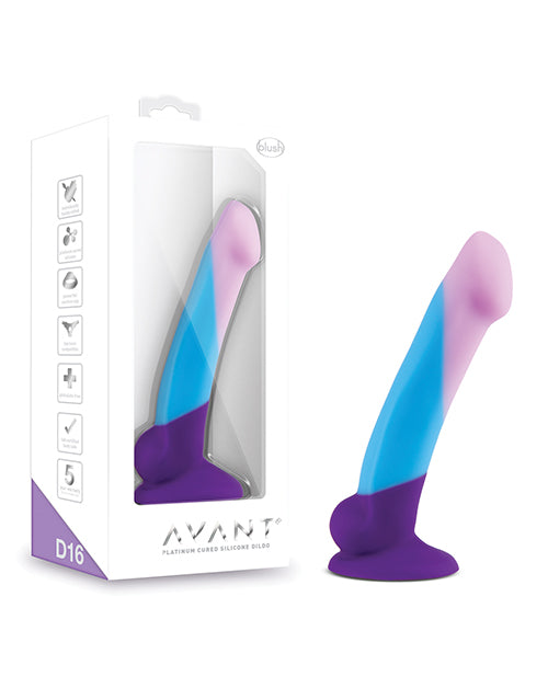 Consolador de silicona Blush Avant D16 - Purple Haze: Un viaje sensual te espera - featured product image.