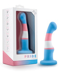 Pride by Avant P2 Transgender Pride Silicone Dong - True Blue