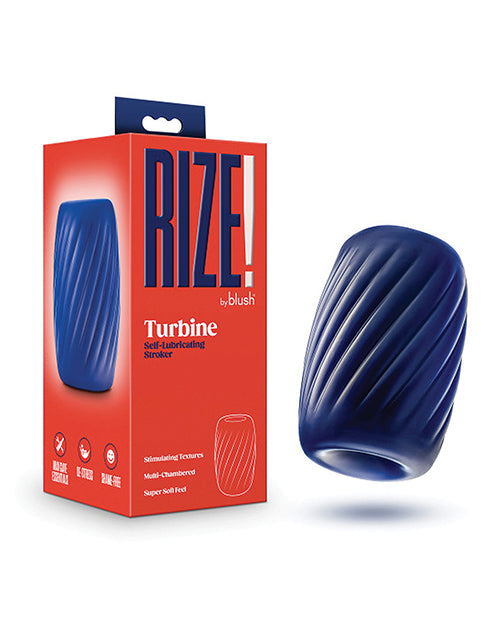 Blush Rize Turbine: Self-Lubricating Pleasure Chamber Stroker Product Image.
