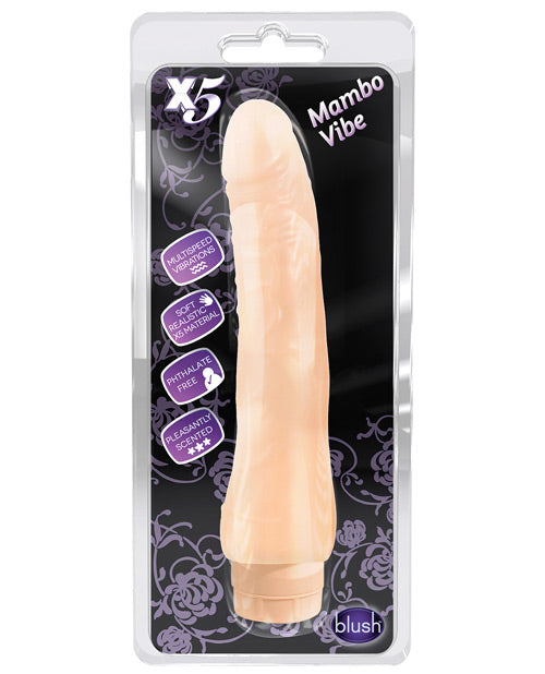 Blush X5 Plus Mambo Vibe - 9" Realistic Multi-Speed Vibrator - featured product image.