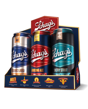 Blush Schag's Beer Can Stroker 6 Pack Display Kit - Featured Product Image