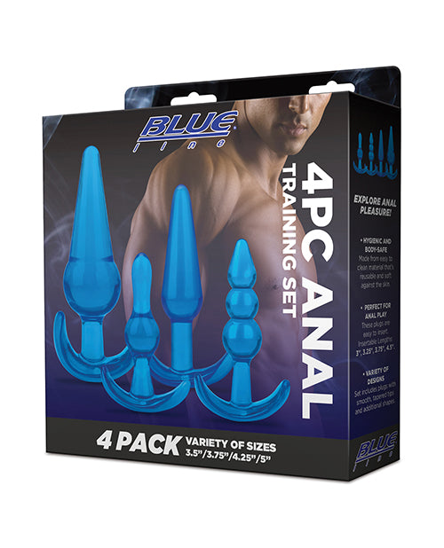 Set de entrenamiento anal de 4 piezas Blue Line C & B - featured product image.