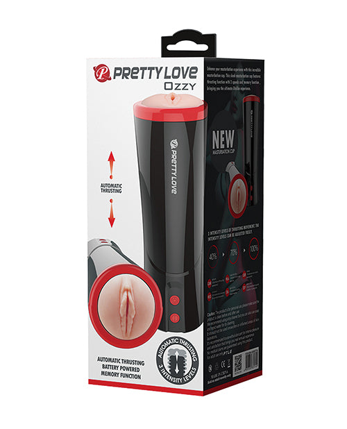 Pretty Love Ozzy Thrusting Male Masturbator: Ultimate Pleasure Experience Product Image.