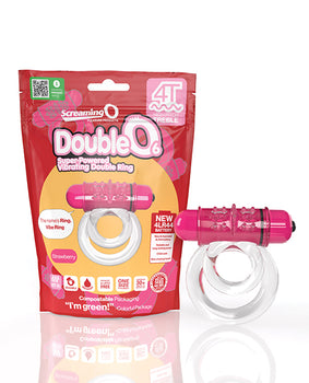 Screaming O Double Pleasure 草莓迷你震動器 - Featured Product Image