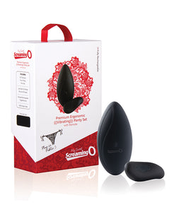 Screaming O My Secret Premium Remote Panty Set