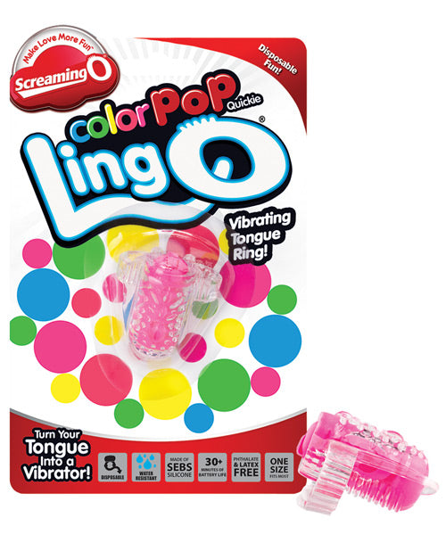 Color Pop Quickie Lingo: Vibrating Tongue Enhancer - featured product image.