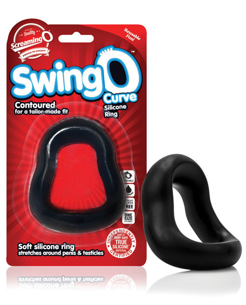 Swingo Curved Reversible Cock Ring - featured product image.