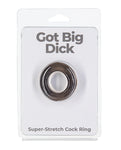 GBD Black Single Bumper Ring: Ultimate Erection Enhancer