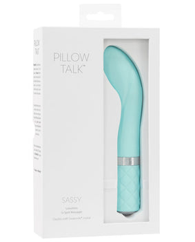 Pillow Talk Sassy Vibrador de Punto G con Cristal Swarovski: Placer de Lujo - Featured Product Image