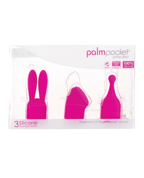 Juego de accesorios de silicona Palm Power Pocket: aumenta tu placer 🌸 - featured product image.