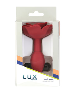 LUX Active Red Rose Silicone Anal Plug: A Symphony of Sensation