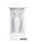 Pillow Talk Fancy - Juguete anal de cristal transparente