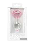 Pillow Talk 玫瑰色玻璃肛門玩具 🌡️
