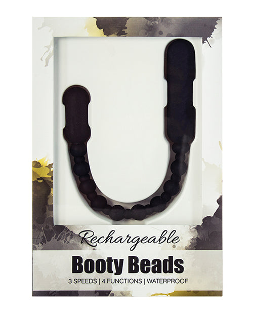 "Intense Stimulation: Rechargeable Booty Beads" - featured product image.