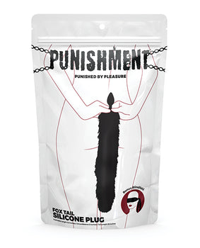 Tapón de silicona Punishment Fox Tail - Explora el placer anal lúdico - Featured Product Image