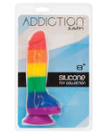 Addiction 賈斯汀 8 吋彩虹假陽具