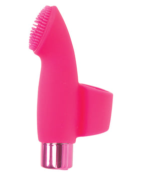 Naughty Nubbies Rechargeable Silicone Finger Massager - Pink - Featured Product Image
