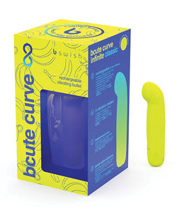 Bcute Curve Infinite Citrus Yellow Limited Edition Vibrating Pleasure Toy