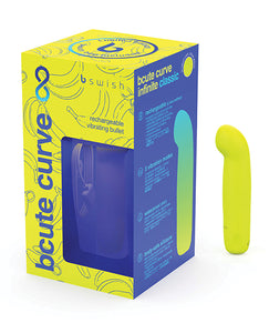 Bcute Curve Infinite Citrus Yellow Limited Edition Vibrating Pleasure Toy