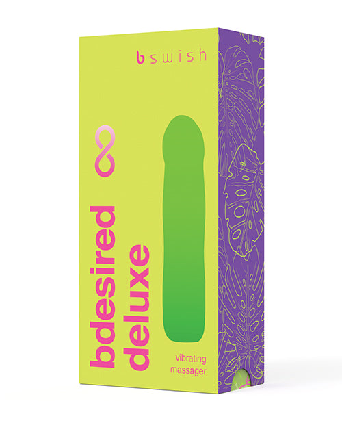 bdesired Infinite Deluxe Paradise Vibrator - Green - featured product image.