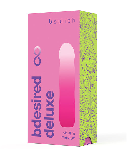 Shop for the bdesired Infinite Deluxe Flamingo Pink Vibrator at My Ruby Lips