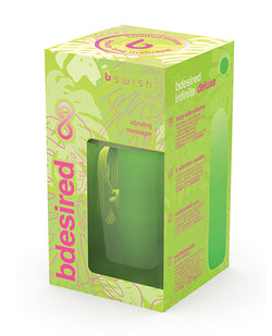 bdesired Infinite Deluxe LE Paradise Vibrator in Green