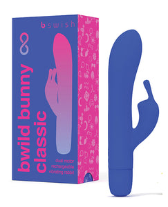 Bwild Infinite Classic Bunny Vibrator in Pacific Blue