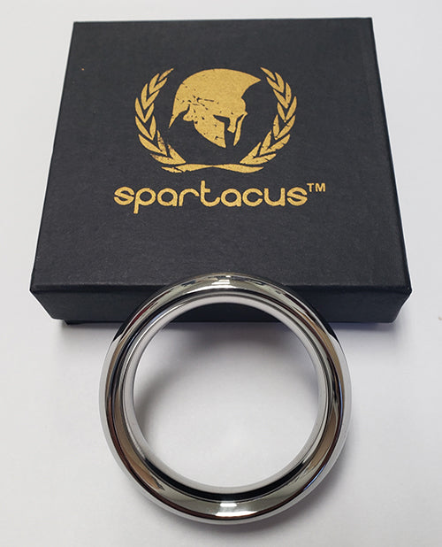 Spartacus Stainless Steel Donut C-Ring: Elevate Your Intimate Bliss Product Image.