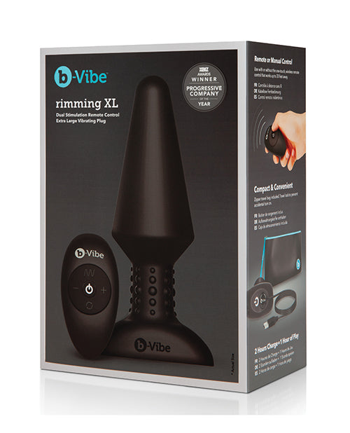 B-Vibe Rimming Plug XL - Unlock Your Desire - featured product image.