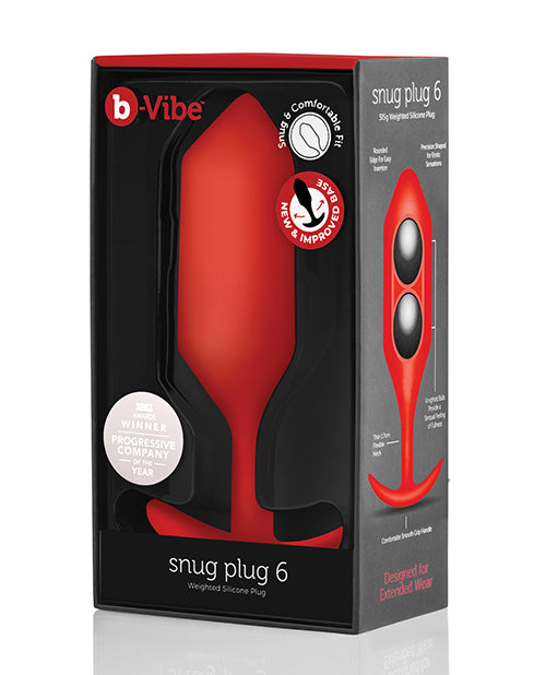 b-Vibe Weighted Snug Plug 6 - G: Ultimate Pleasure Experience - featured product image.