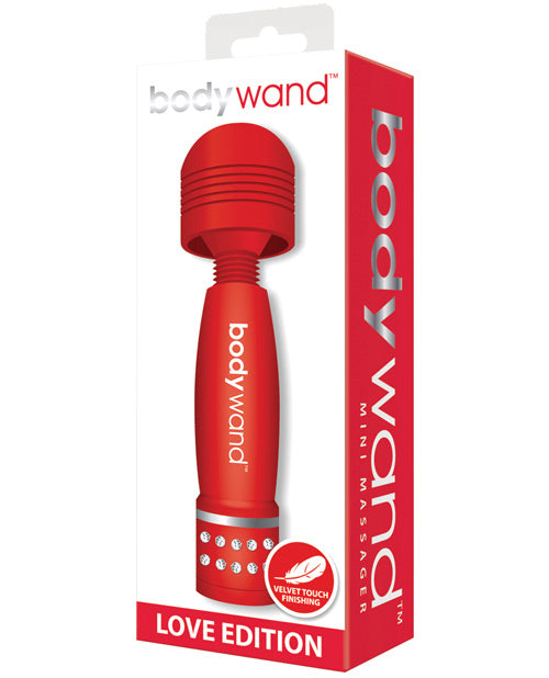 Bodywand Love Edition Mini - Rojo: Tu discreto compañero para el éxtasis Product Image.