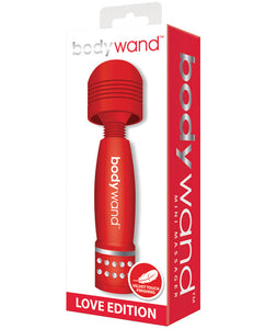 Bodywand Love Edition Mini - Red: Powerful, Discreet, Travel-Ready Mini Wand Vibrator