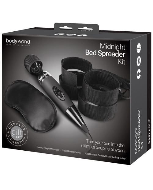 Kit de juego para el dormitorio Bodywand Midnight Massage: potenciador definitivo de la intimidad y la pasión Product Image.