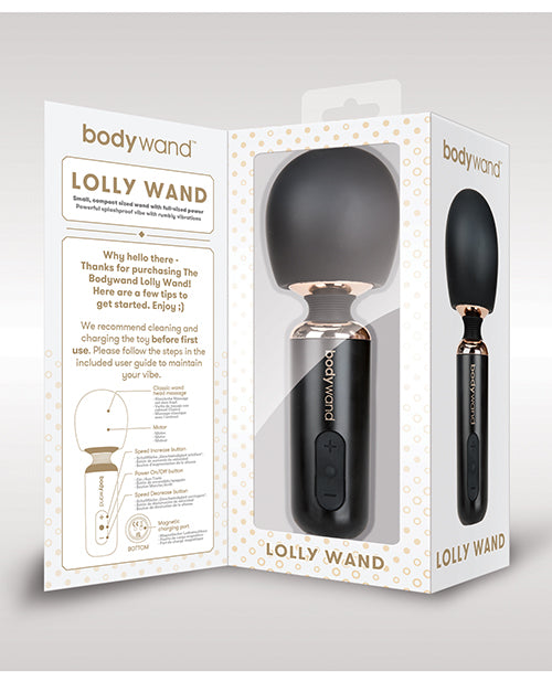 Bodywand Lolly Wand - Negro: Disfrute de la felicidad pura Product Image.