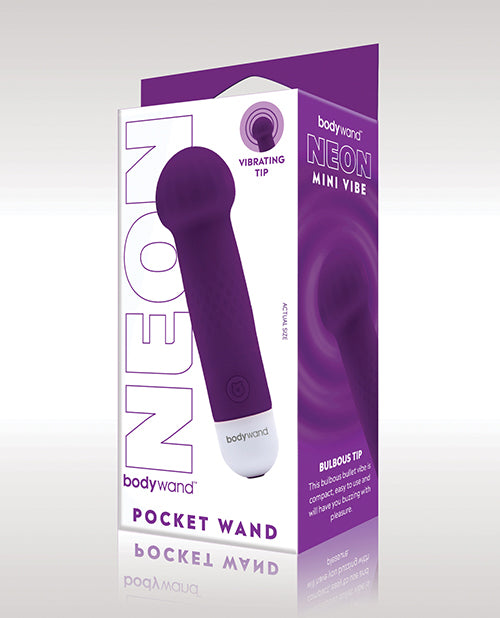 Xgen Bodywand Neon Mini Pocket Wand: Compact, Powerful, Vibrant - featured product image.