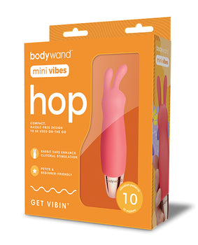 Bodywand Mini Vibes Hop: Red Rabbit Ears Pleasure - Featured Product Image