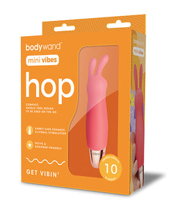 Bodywand Mini Vibes Hop: Red Rabbit Ears Pleasure