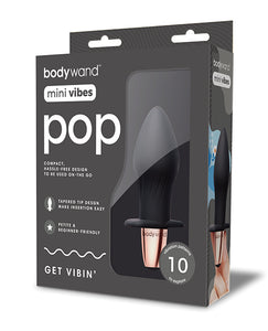 Bodywand Mini Vibes Pop Black Vibrator: A Symphony of Sensuality
