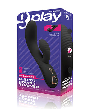 Vibrador de punto G XGen Bodywand G-Play - Negro: experiencia de placer definitiva - Featured Product Image