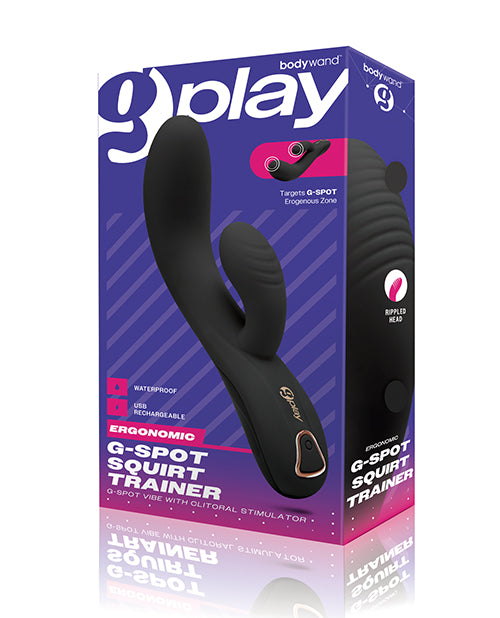Vibrador de punto G XGen Bodywand G-Play - Negro: experiencia de placer definitiva - featured product image.