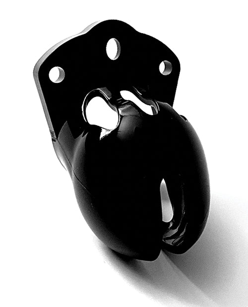 CB-X Mini-Me Black Cock Cage: Abraza la esencia de la castidad - featured product image.